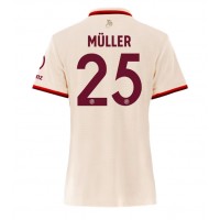 Dámy Fotbalový dres Bayern Munich Thomas Muller #25 2024-25 Třetí Krátký Rukáv